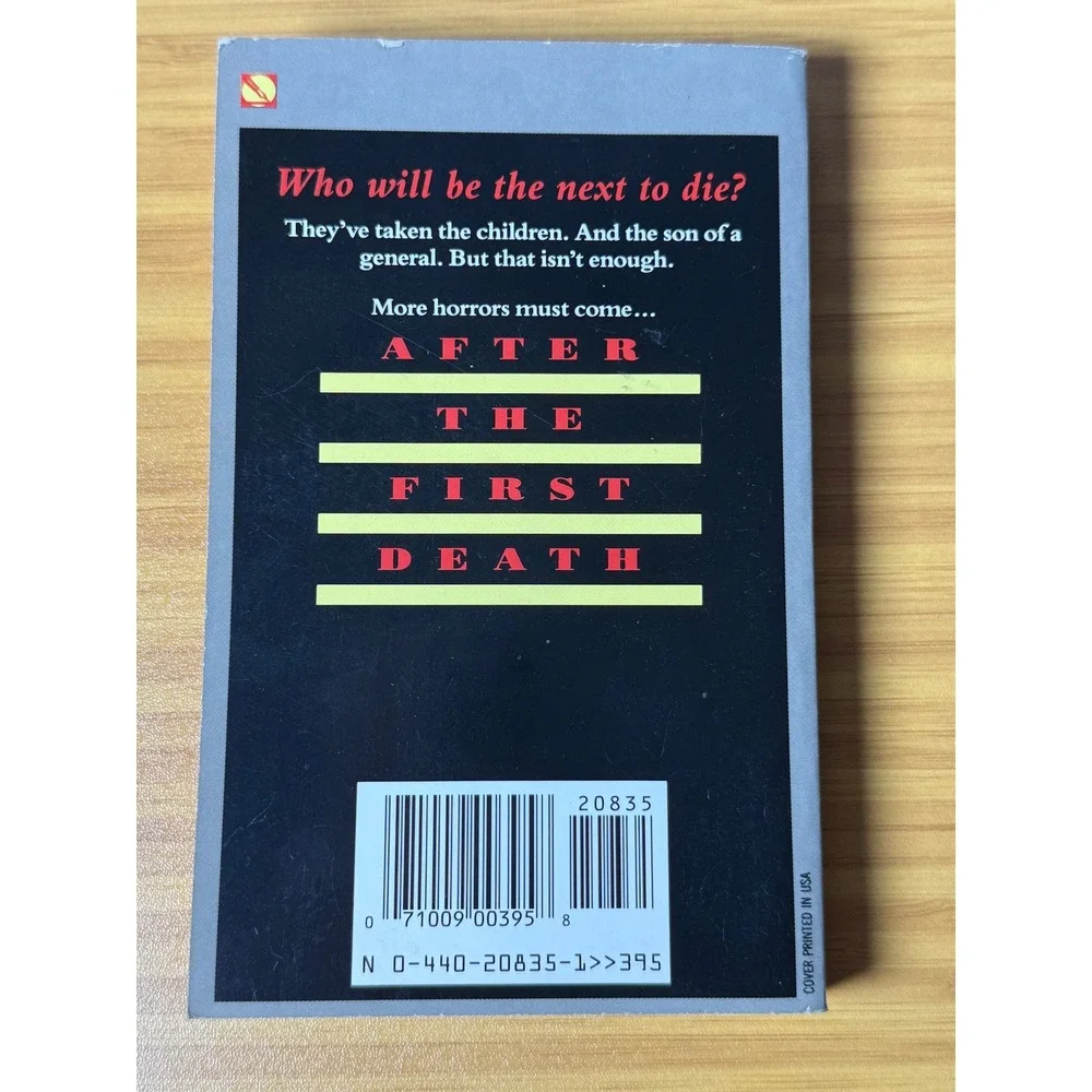 Robert‎ Cormier After the First Death Vintage Paperback Novel Book